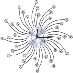 Sanon Crystal Diamond Wall Clock