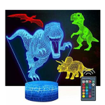 LED Illusion Lamp DINOSAUR3DLED
