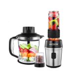 Aicook 3 in 1 Food Processor Blender Chopper Grinder