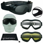 Motorcycle Goggles that Fit Over Cover Glasses