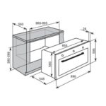 Campomatic Built-in Oven 90 cm CB90GGVLX - Image 2