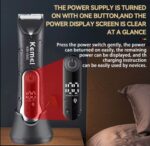 Kemei Body Hair Trimmer KM1845 - Image 2