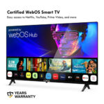 KB Elements 43" QLED 4K Smart TV WebOS ELT43WQ8DE - Image 2