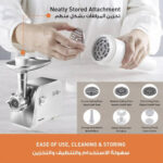 Panasonic Meat Mincer 1700W MKGX1711 - Image 5