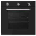 Campomatic Built-in Bundle | 60cm Oven Gas/Gas +Top Black Glass - Image 3