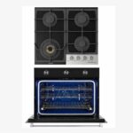 Campomatic Built-in Bundle | 60cm Oven Gas/Gas +Top Black Glass