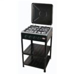 Boko Gas Stove 4 Burners & 2 Storage Shelves GL004