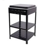 Boko Gas Stove 4 Burners & 2 Storage Shelves GL004 - Image 2