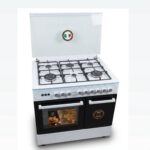 General Naf Freestanding Gas Cooker 90cm 6 Burners  MEGA666WHITE
