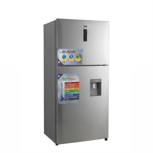 AGI Top Mount Refrigerator with Water Dispenser AG22NF450SS